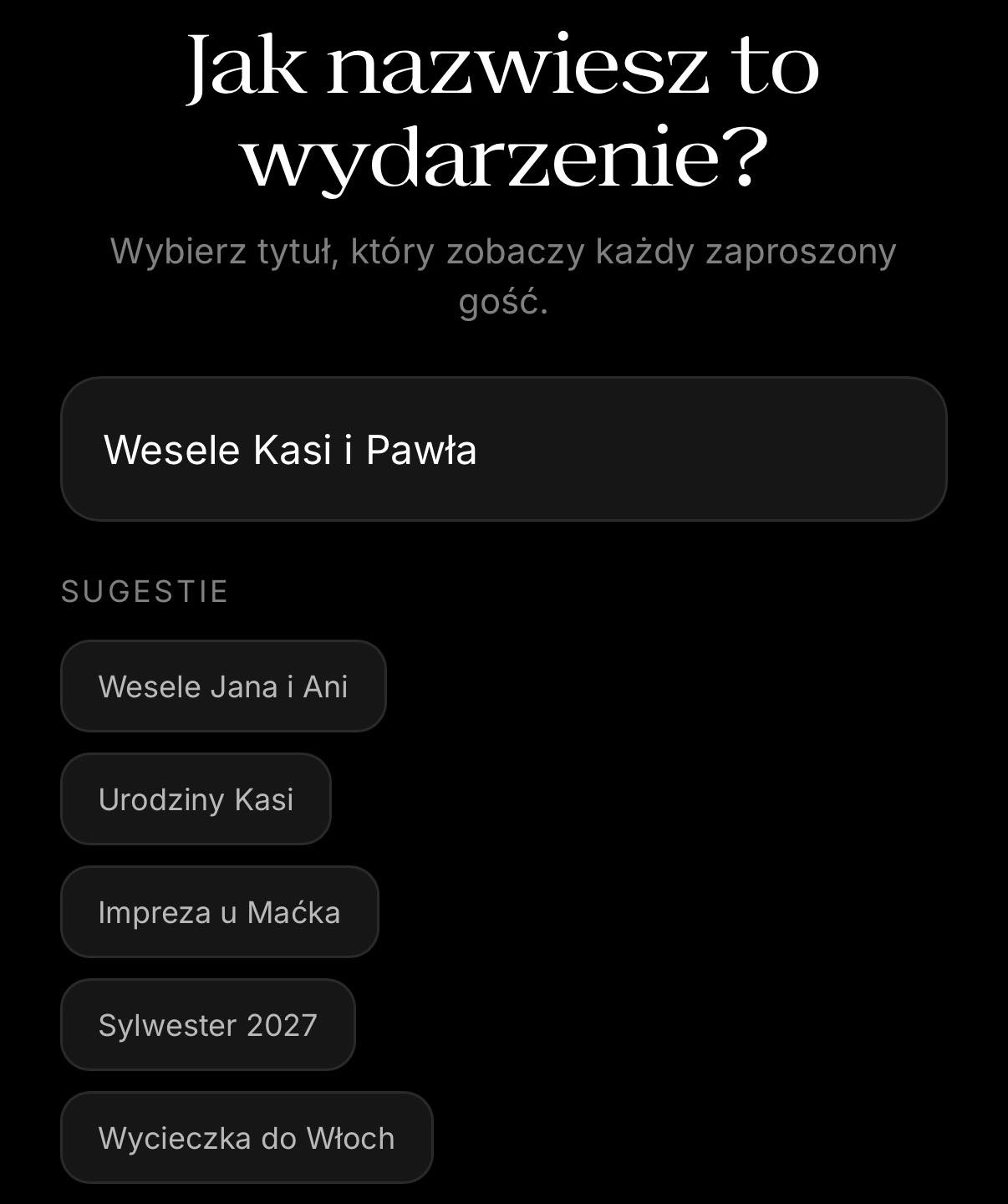 Event erstellen in der Knipsen-App