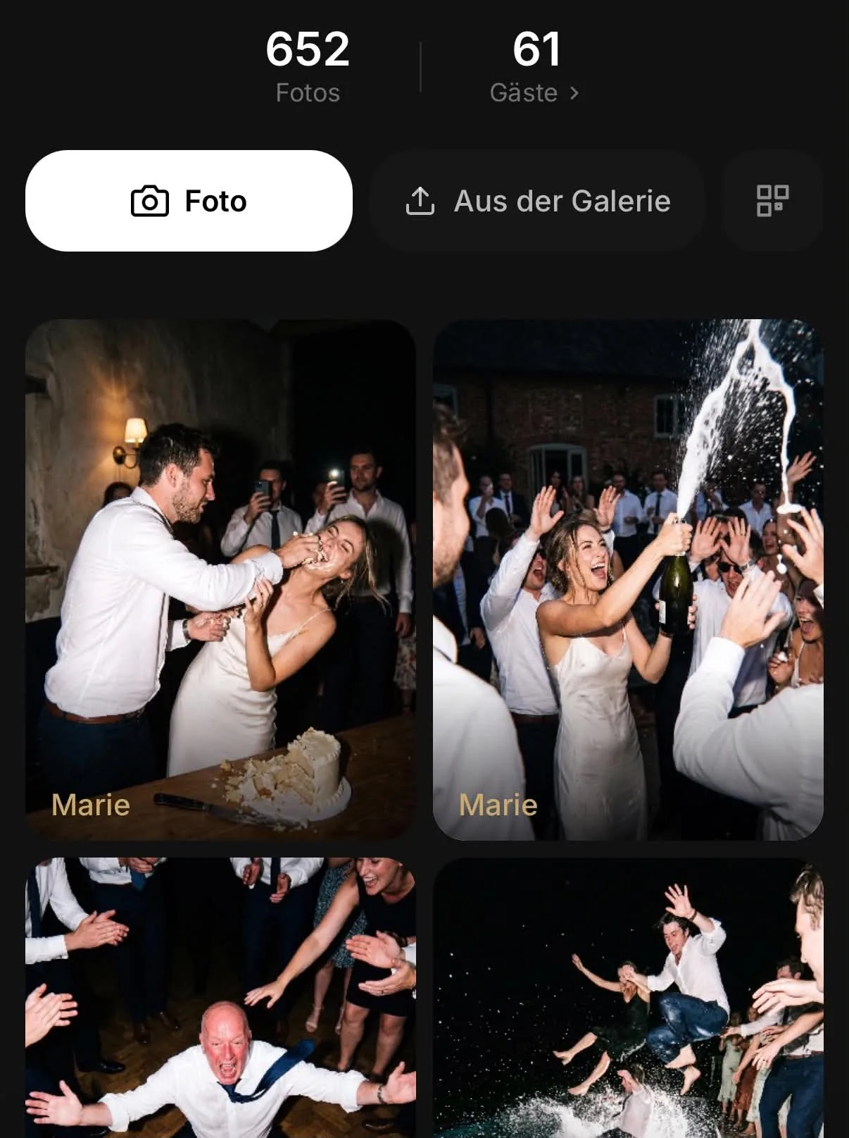 Gemeinsame Fotogalerie vom Event